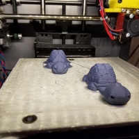 Small Tortoise Keychain / Smartphone Stand 3D Printing 22635