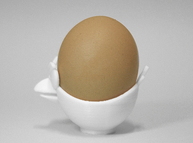 Angry Bird Egg Cup 3D Print 227