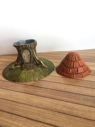 Tree stump house 3D Print 22794