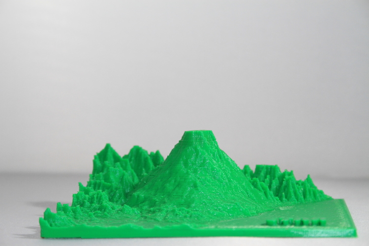 Volcan Etna Italia 3D Print 23270
