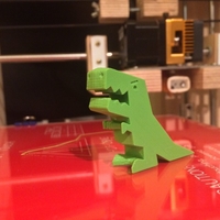 Small Robber Rex 3D Printing 23347