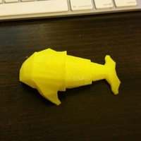 Small Whale Toy 3D Printing 2366