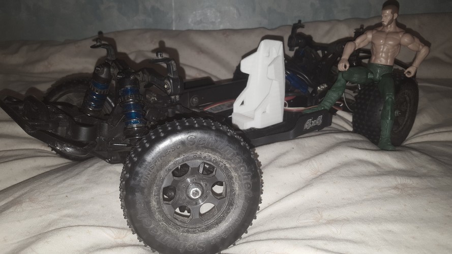 1:10 Scale RC Interior and Seats 3D Print 23682