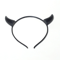 Small Devil Horns Headband 3D Printing 2433