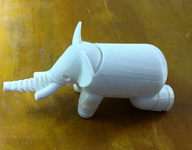 Elephant 3D Print 24341