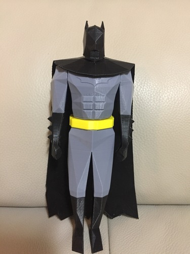 Batman Low Poly 3D Print 24513