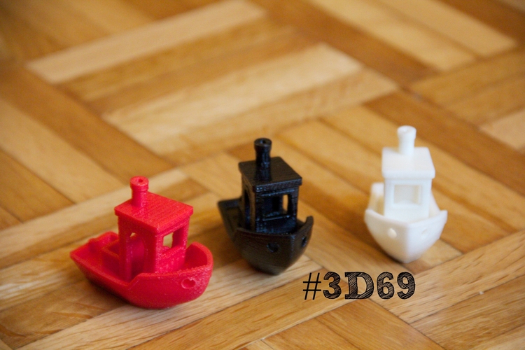 #3DBenchy - The jolly 3D printing torture-test 3D Print 2487