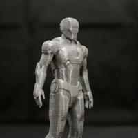 Small Iron Man Mark 7 3D Printing 25016
