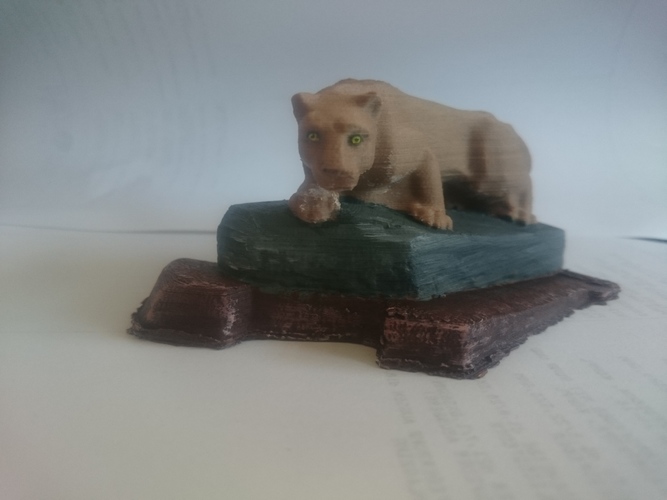 Nittany Lion Statue 3D Print 25155
