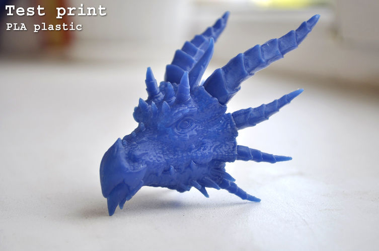Dragon head 3D Print 25165
