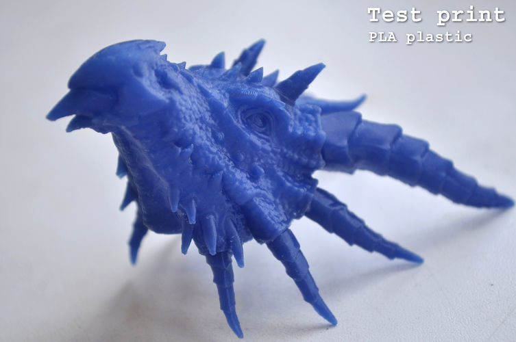 Dragon head 3D Print 25166