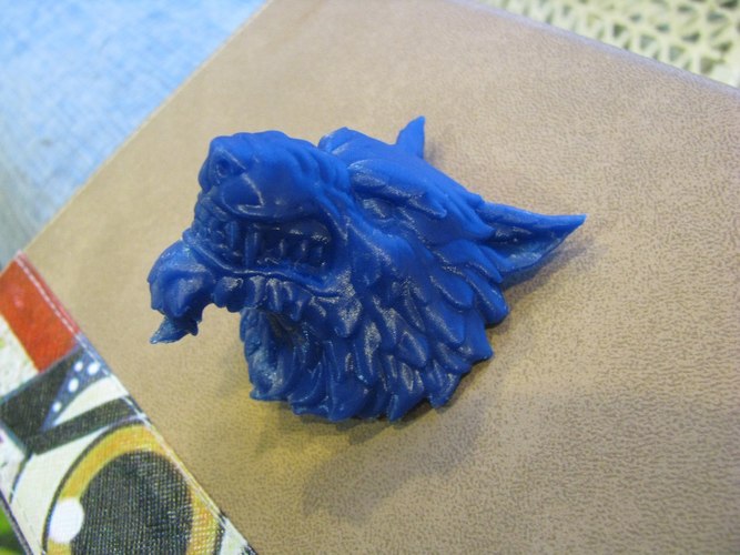 Wolf head 3D Print 25205