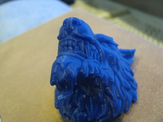 Wolf head 3D Print 25206