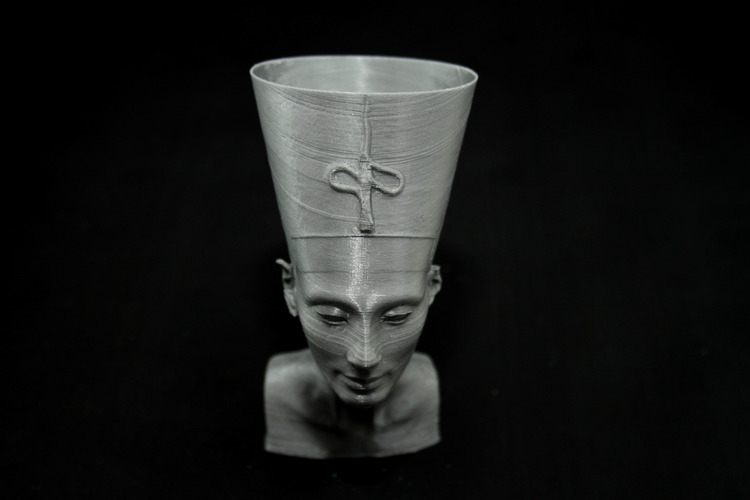 Nefertiti Bust [Hollow] 3D Print 25342
