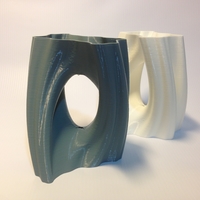 Small Julia Vase #001 - Aqua 3D Printing 25417