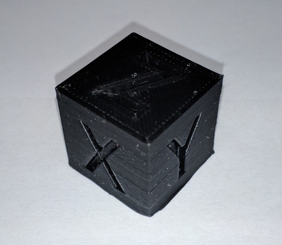 XYZ 20mm Calibration Cube 3D Print 25551