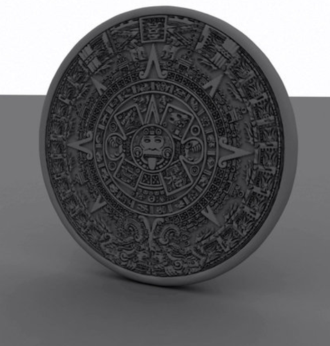 Aztec Calendar 3D Print 25882