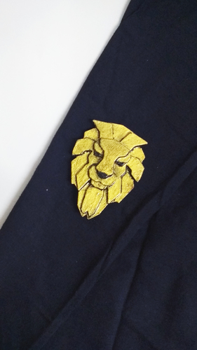 Lion brooch 3D Print 26044