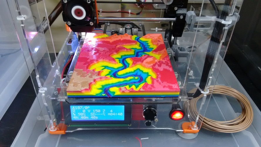 Modeling Topography and Erosion with 3D Printing 3D Print 26089