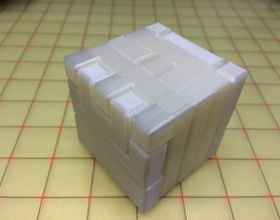 3D Printed Printable Interlocking Puzzle #4 - Level 11 by richgain by ...