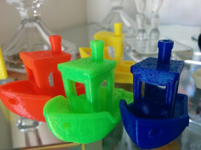 #3DBenchy - The jolly 3D printing torture-test 3D Print 2649