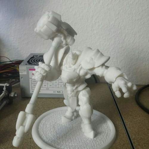 Reinhardt - Overwatch 3D Print 26906