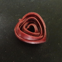 Small Coeurs tournants liés - turning hearts 3D Printing 26969