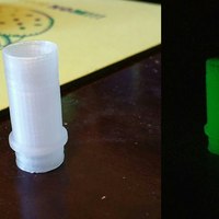 Small Vape Nozzle (Tall) Double Gasket 3D Printing 272