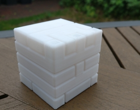 3D Printed Printable Interlocking Puzzle #4 - Level 11 by richgain by ...