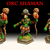 Small Shaman orc 3D Printing 28568