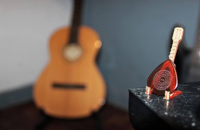 Small Guitar Pick Holder 3D Print 28678