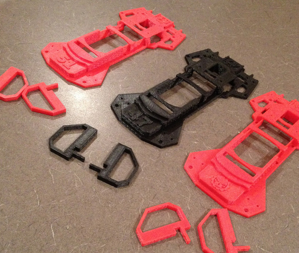 Walkera Runner 250 Upper 'News Van' Tray Reinforcement 3D Print 2950