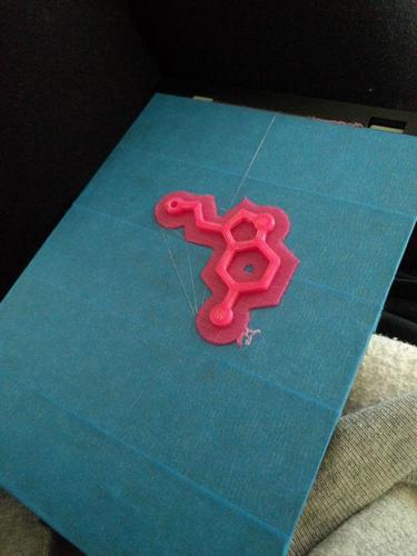 3 Beloved Chemicals - Keyrings 3D Print 29885