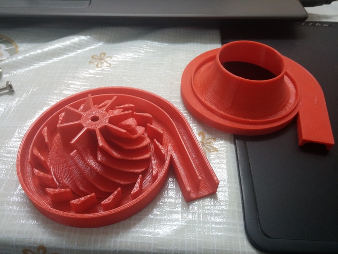centrifugal compressor 3D Print 3000