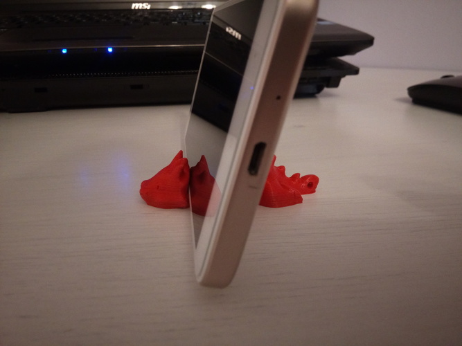 Keichain / Smartphone Stand  3D Print 30030