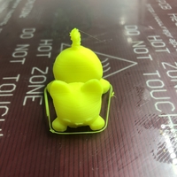 Small  Keichain / Smartphone Stand Cat 3D Printing 30176