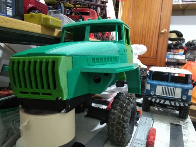 6x6 crawler truck radicontrol 3D print model 3D Print 30565