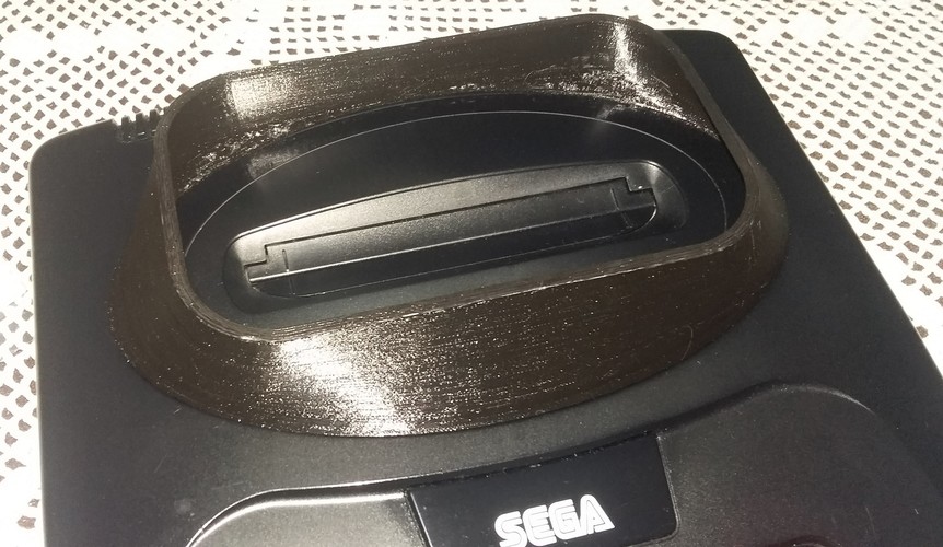Spacer to Sega Mega Drive II with 32X 3D Print 30575