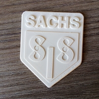 Small SACHS Symbol 3D Printing 30579