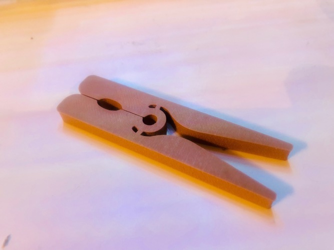 Clothespins - No Spring Required 3D Print 30664