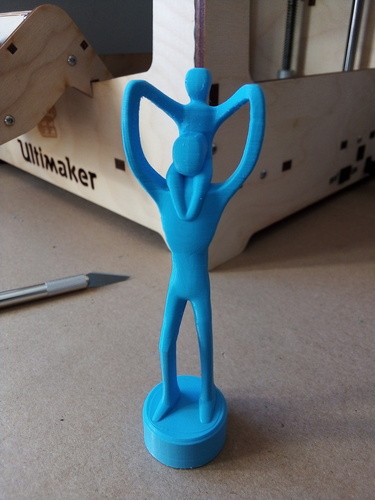 Father's Day Sculpture  3D Print 30666