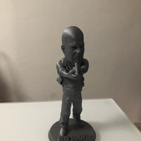 Small Bruce Willis DIE HARD 3D Printing 30685