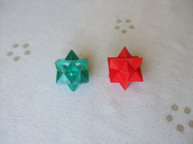 Star 6 Puzzle 3D Print 3083