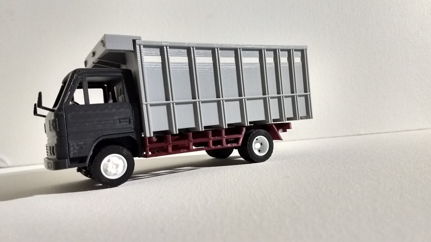 Classic Transport Truck No Support 3D Print 30982