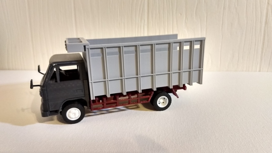 Classic Transport Truck No Support 3D Print 30984