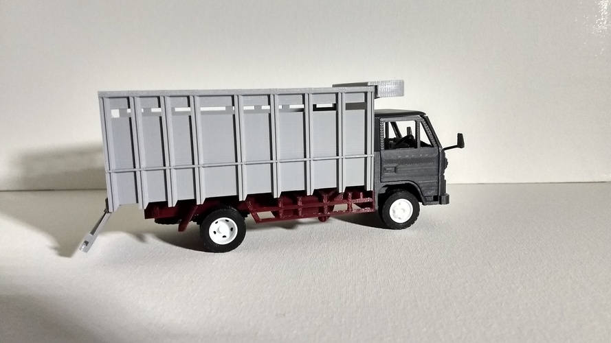 Classic Transport Truck No Support 3D Print 30987