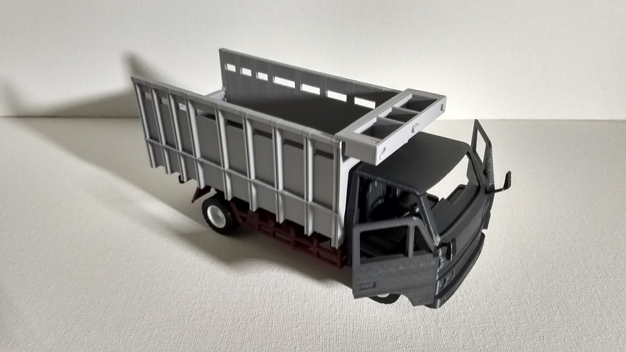 Classic Transport Truck No Support 3D Print 30989