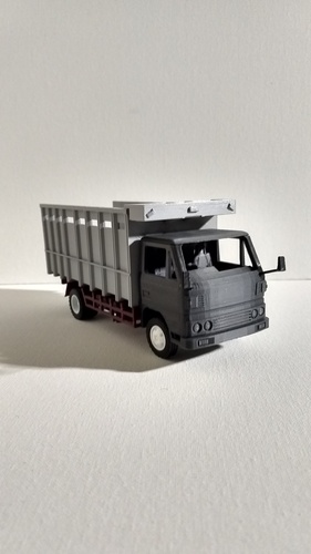 Classic Transport Truck No Support 3D Print 30992