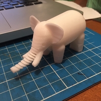Small Elephant 3D Printing 31085