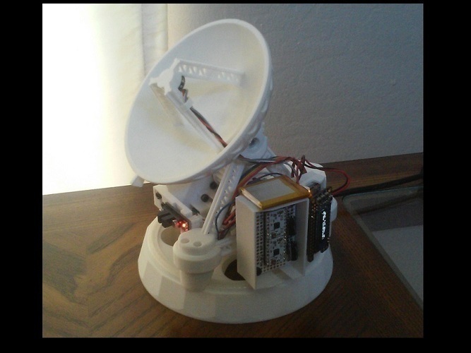 Desktop Satellite Antenna 3D Print 31538